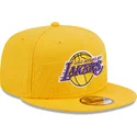 czapki-plana-zolty-snapback-9fifty-draft-edition-2023-los-angeles-lakers-nba-new-era