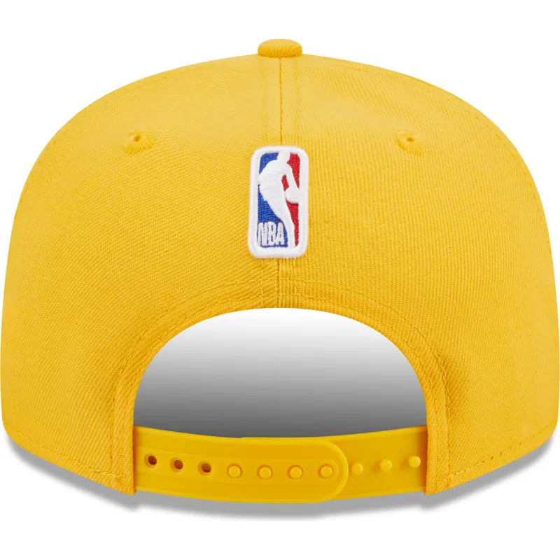 czapki-plana-zolty-snapback-9fifty-draft-edition-2023-los-angeles-lakers-nba-new-era