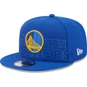 czapki-plana-niebieski-snapback-9fifty-draft-edition-2023-golden-state-warriors-nba-new-era