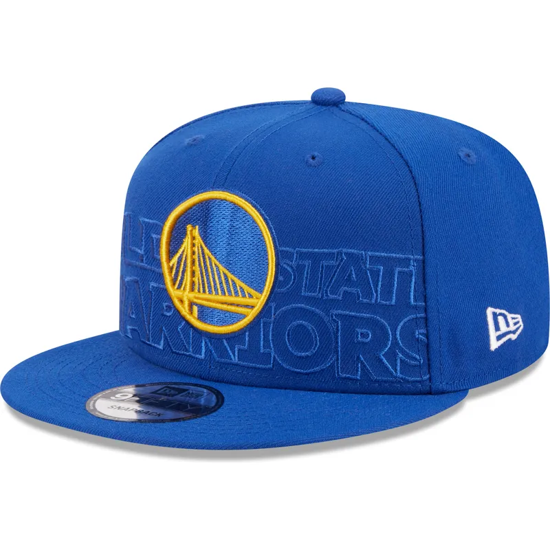 czapki-plana-niebieski-snapback-9fifty-draft-edition-2023-golden-state-warriors-nba-new-era