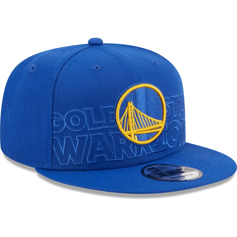 czapki-plana-niebieski-snapback-9fifty-draft-edition-2023-golden-state-warriors-nba-new-era