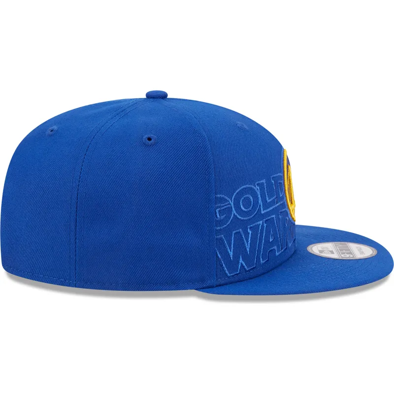 czapki-plana-niebieski-snapback-9fifty-draft-edition-2023-golden-state-warriors-nba-new-era