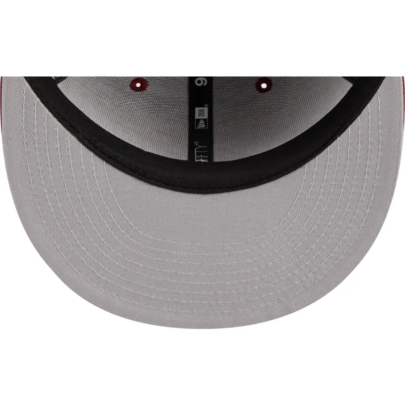 czerwona-plaska-czapka-snapback-9fifty-draft-edition-2023-cleveland-cavaliers-nba-new-era