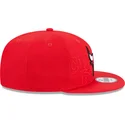 czerwona-plaska-czapka-snapback-9fifty-draft-edition-2023-chicago-bulls-nba-new-era