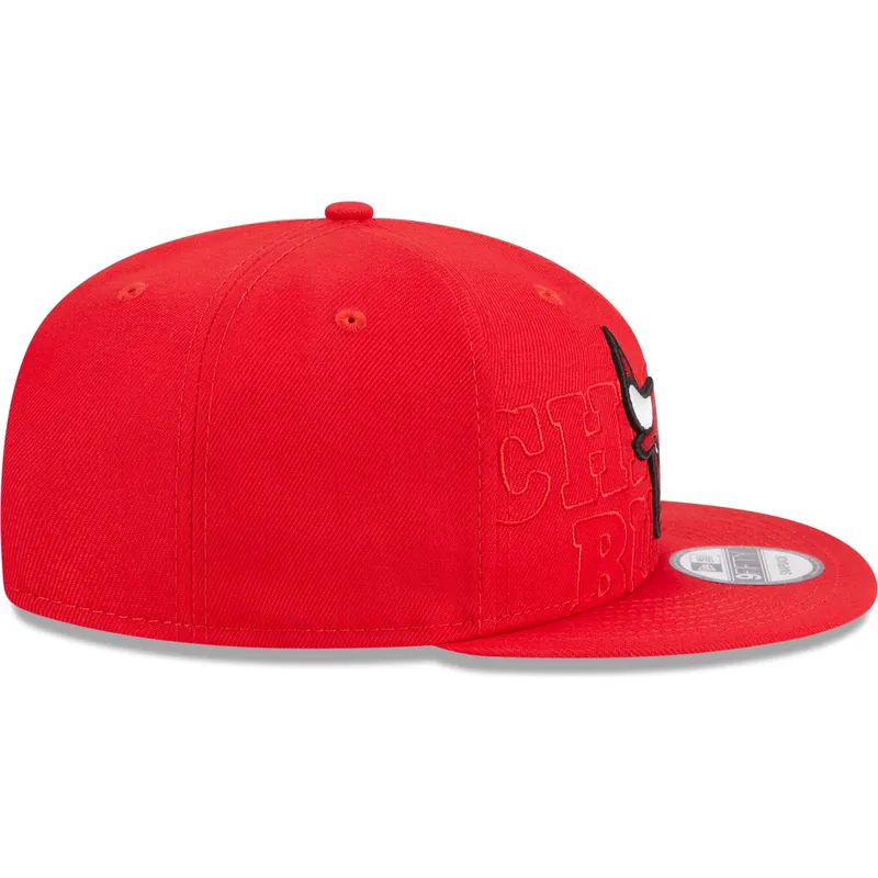 czerwona-plaska-czapka-snapback-9fifty-draft-edition-2023-chicago-bulls-nba-new-era