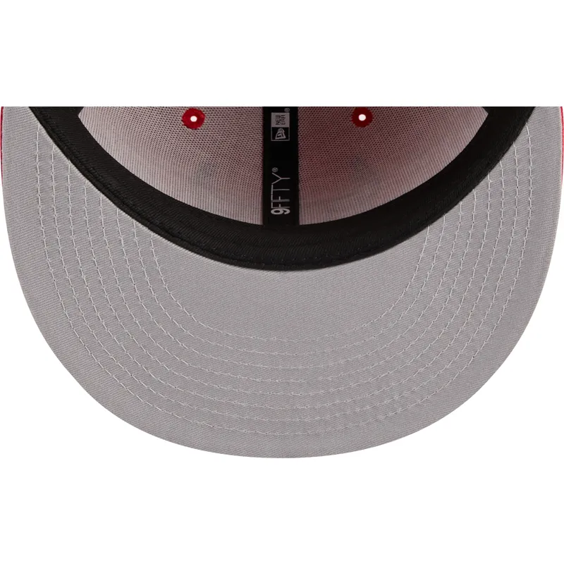 czerwona-plaska-czapka-snapback-9fifty-draft-edition-2023-chicago-bulls-nba-new-era