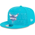 czapki-plana-niebieski-snapback-9fifty-draft-edition-2023-charlotte-hornets-nba-new-era