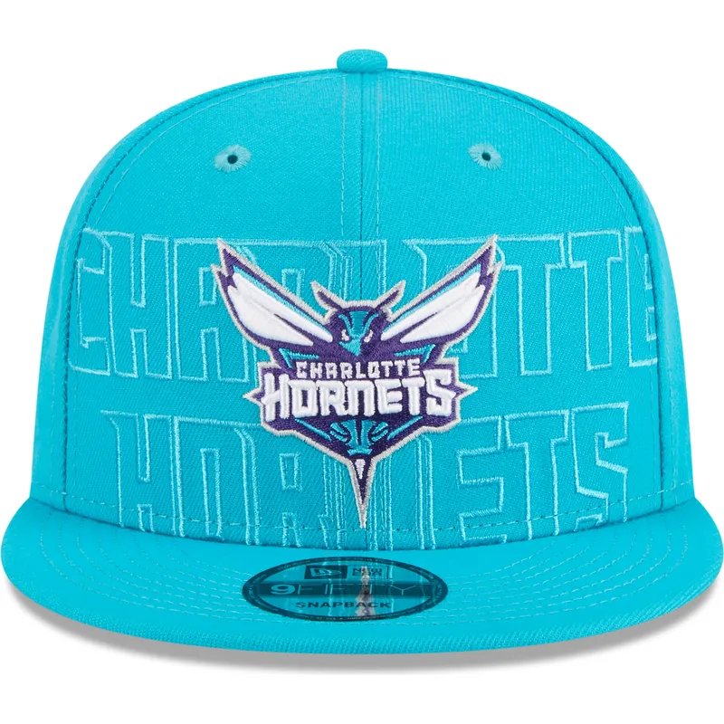 czapki-plana-niebieski-snapback-9fifty-draft-edition-2023-charlotte-hornets-nba-new-era