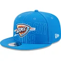 czapki-plana-niebieski-snapback-9fifty-draft-edition-2023-oklahoma-city-thunder-nba-new-era