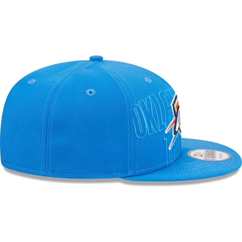 czapki-plana-niebieski-snapback-9fifty-draft-edition-2023-oklahoma-city-thunder-nba-new-era