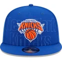 niebieska-plaska-czapka-snapback-9fifty-draft-edition-2023-new-york-knicks-nba-new-era
