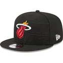 czapki-plana-czarny-snapback-9fifty-draft-edition-2023-miami-heat-nba-new-era