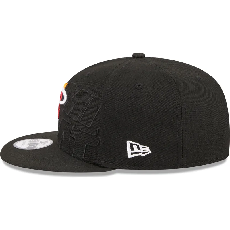 czapki-plana-czarny-snapback-9fifty-draft-edition-2023-miami-heat-nba-new-era