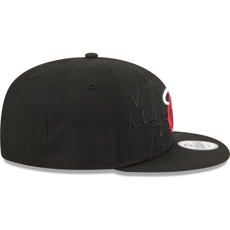 czapki-plana-czarny-snapback-9fifty-draft-edition-2023-miami-heat-nba-new-era