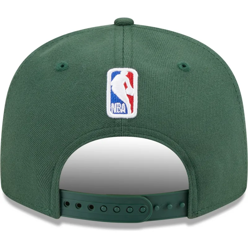 czapki-plana-zielony-snapback-9fifty-draft-edition-2023-milwaukee-bucks-nba-new-era