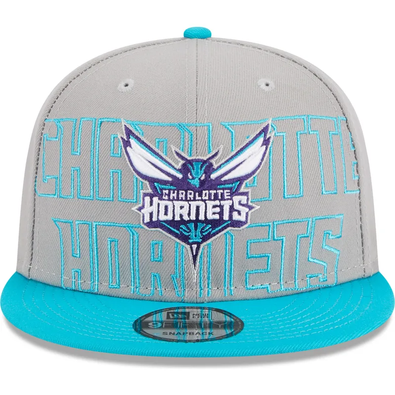 czapki-plana-szary-snapback-9fifty-draft-edition-2023-charlotte-hornets-nba-new-era