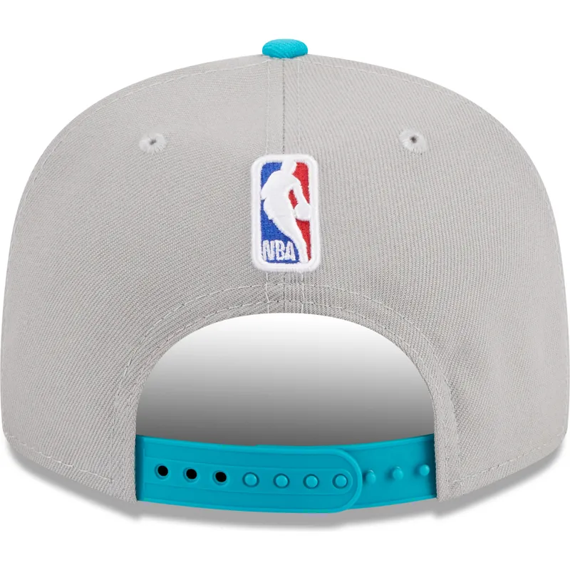czapki-plana-szary-snapback-9fifty-draft-edition-2023-charlotte-hornets-nba-new-era