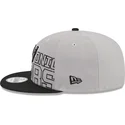 szara-i-czarna-plaska-czapka-snapback-9fifty-draft-edition-2023-san-antonio-spurs-nba-od-new-era