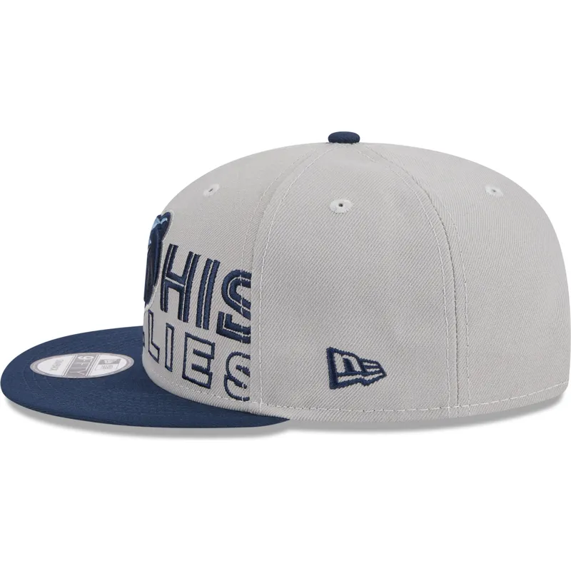 czapki-plana-szary-snapback-9fifty-draft-edition-2023-memphis-grizzlies-nba-new-era