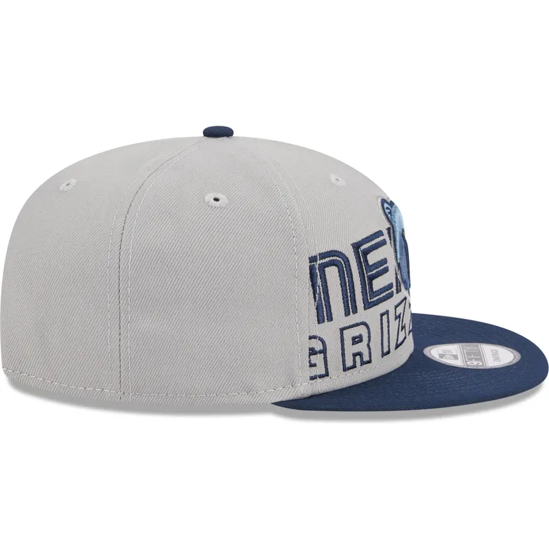 czapki-plana-szary-snapback-9fifty-draft-edition-2023-memphis-grizzlies-nba-new-era