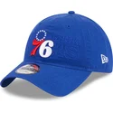 czapki-curva-niebieski-tasma-regulowana-9twenty-draft-edition-2023-philadelphia-76ers-nba-new-era