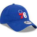 czapki-curva-niebieski-tasma-regulowana-9twenty-draft-edition-2023-philadelphia-76ers-nba-new-era