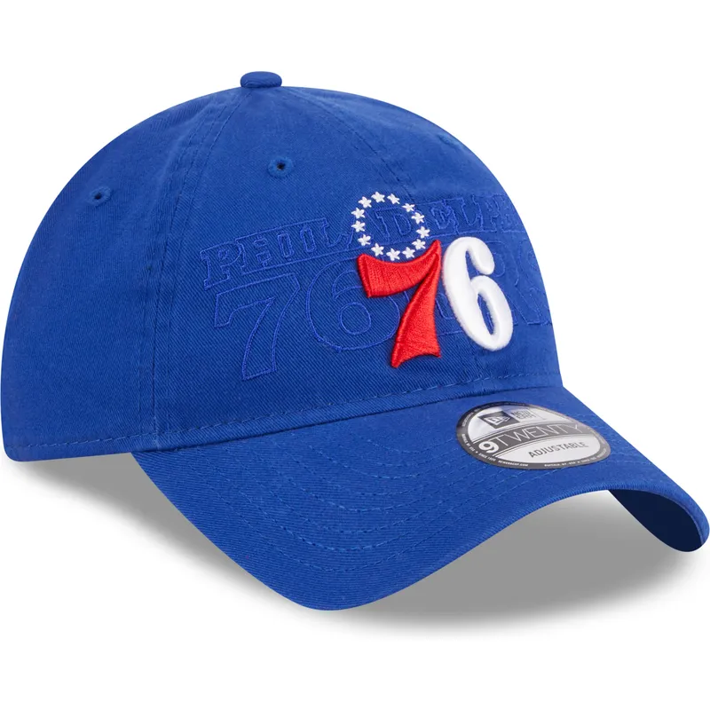 czapki-curva-niebieski-tasma-regulowana-9twenty-draft-edition-2023-philadelphia-76ers-nba-new-era