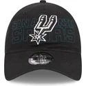 czapki-curva-czarny-tasma-regulowana-9twenty-draft-edition-2023-san-antonio-spurs-nba-new-era