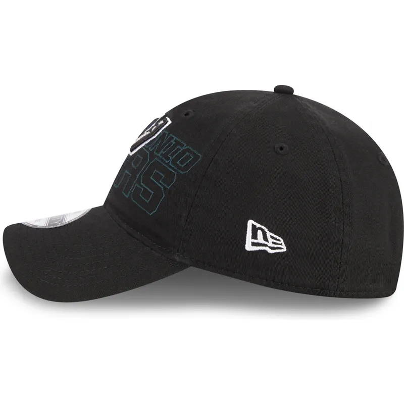 czapki-curva-czarny-tasma-regulowana-9twenty-draft-edition-2023-san-antonio-spurs-nba-new-era