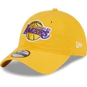 czapki-curva-zolty-tasma-regulowana-9twenty-draft-edition-2023-los-angeles-lakers-nba-new-era