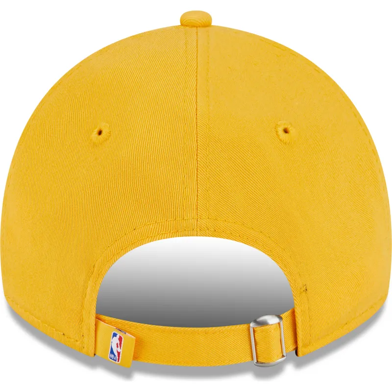 czapki-curva-zolty-tasma-regulowana-9twenty-draft-edition-2023-los-angeles-lakers-nba-new-era