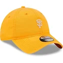 regulowana-pomaranczowa-czapka-z-zakrzywionym-daszkiem-9twenty-mini-logo-san-francisco-giants-mlb-new-era