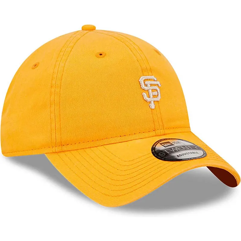 regulowana-pomaranczowa-czapka-z-zakrzywionym-daszkiem-9twenty-mini-logo-san-francisco-giants-mlb-new-era