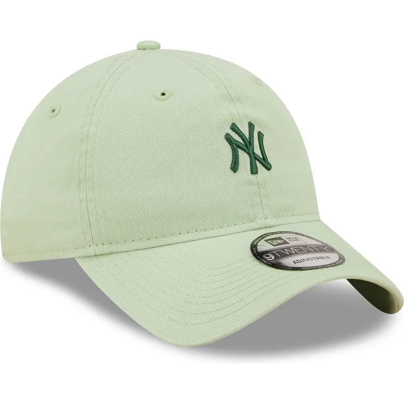czapki-curva-zielony-tasma-regulowana-claro-9twenty-mini-new-york-yankees-mlb-new-era