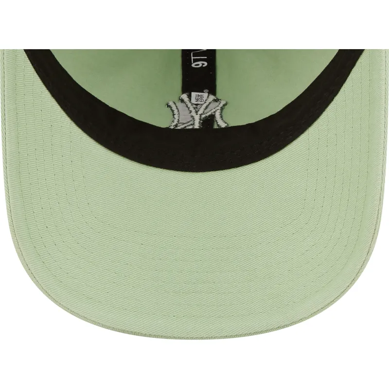 czapki-curva-zielony-tasma-regulowana-claro-9twenty-mini-new-york-yankees-mlb-new-era