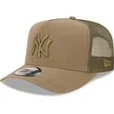 czapki-curva-zielony-snapback-a-frame-tech-ripstop-new-york-yankees-mlb-new-era