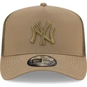 czapki-curva-zielony-snapback-a-frame-tech-ripstop-new-york-yankees-mlb-new-era