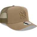 czapki-curva-zielony-snapback-a-frame-tech-ripstop-new-york-yankees-mlb-new-era