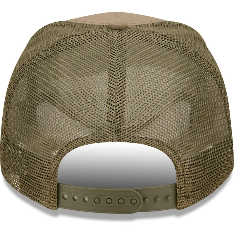 czapki-curva-zielony-snapback-a-frame-tech-ripstop-new-york-yankees-mlb-new-era