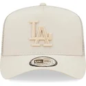 czapki-curva-bezowy-snapback-a-frame-tech-ripstop-los-angeles-dodgers-mlb-new-era