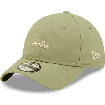 Zielona, regulowana czapka z daszkiem 9TWENTY Ripstop od New Era