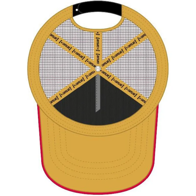 czapka-trucker-brazowa-i-czerwona-kid-buu-kid2-dragon-ball-od-capslab