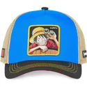 capslab-monkey-d-luffy-op2-luf4-one-piece-blue-and-brown-trucker-hat