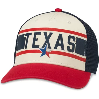 Kolorowa, wielokolorowa trukerska czapka snapback Texas Sinclair od American Needle