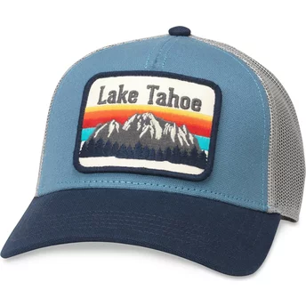 Niebieska czapka typu trucker z zatrzaskiem Lake Tahoe Valin od American Needle