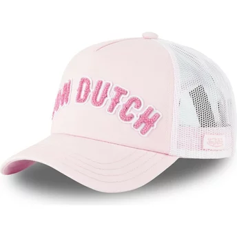Różowa czapka trucker BUCKL od Von Dutch