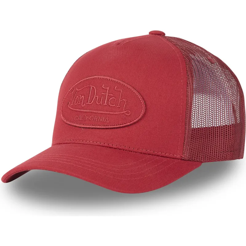 czapki-curva-czerwony-snapback-von-dutch