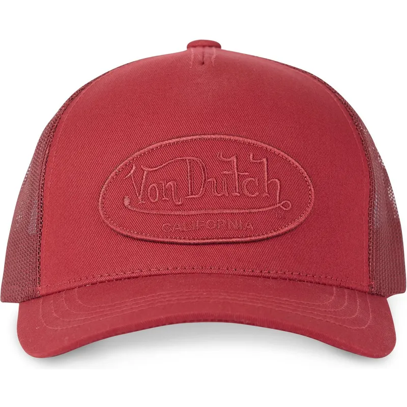 czapki-curva-czerwony-snapback-von-dutch