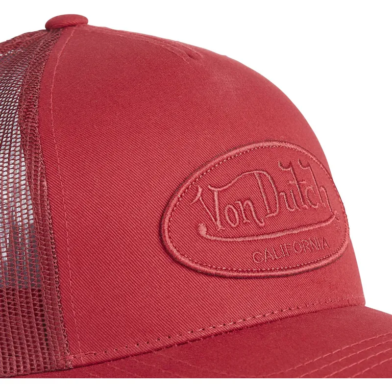 czapki-curva-czerwony-snapback-von-dutch