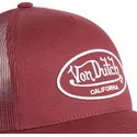 ciemnoczerwona-regulowana-czapka-trucker-lof-b1-od-von-dutch
